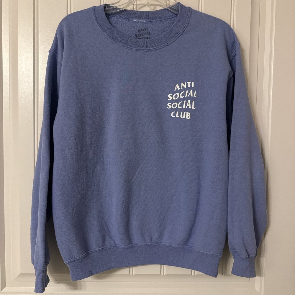 Antisocial Social Club Purple Crewneck